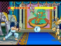 une photo d'Ã©cran de Street Fighter Collection 2 sur Sony Playstation